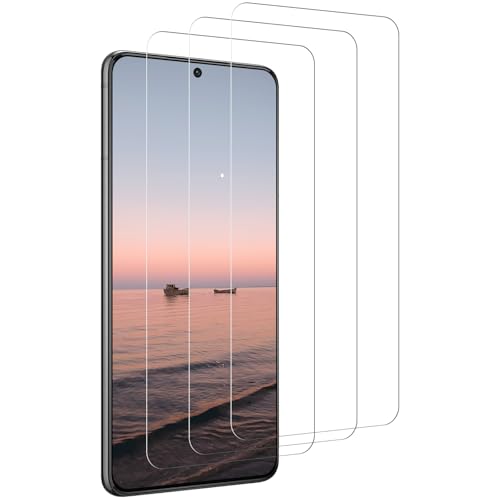 Beukei Panzer Schutz Glas für Samsung Galaxy S22, 3 Stück Glasschutz, [9H Härte][Blasenfrei][Anti-Kratzen][HD Klare] Schutzfolie von Beukei