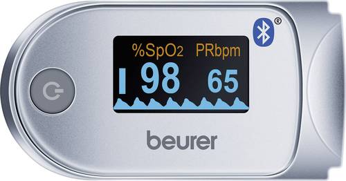 Beurer PO 60 Bluetooth® Pulsoximeter Blutsauerstoff-Messgerät von Beurer