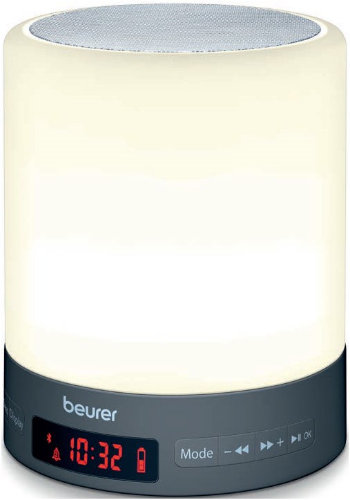 WL 50 Lichtwecker grau/weiß von Beurer