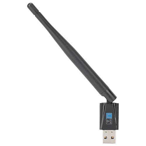 300Mbps USB WiFi Adapter, Dual Band Wireless Netzwerkkarte mit 3.5DBI High Gain Antenne, USB2.0 WiFi Transmitter, Wireless Network Adapter für XP/Vista/Win 7/Win 8/OS X/ von Bewinner