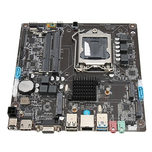 Bewinner H81 ITX Motherboard, LGA 1150 Motherboard, HDMI WiFi M.2 VGA HD Ausgang, Zweikanal DDR3 Computer Motherboards für Desktop PC von Bewinner