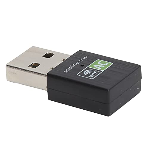 Bewinner USB-WLAN-Adapter, 600 Mbit/s Dualband-Wireless-Netzwerk-Externer Empfänger, WLAN-Adapter USB-Empfänger, Wireless-Netzwerkkarte für von Bewinner