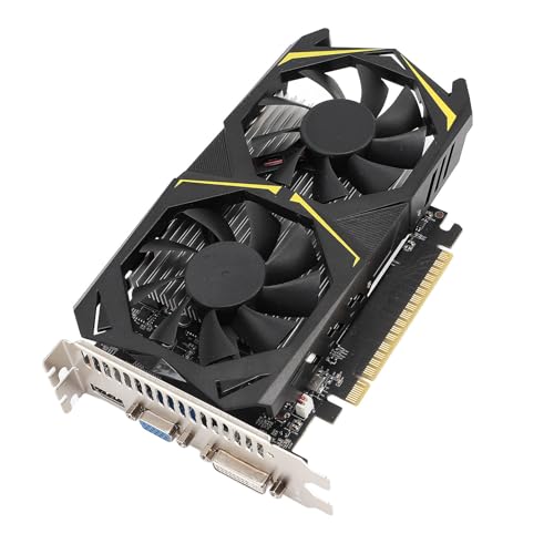 GTX950 M-Grafikkarte, 4 GB DDR5 128-Bit-Gaming-Grafikkarte mit Lüfter, DVI, HDMI, DP, PCI Express 3.0 X 16, GPU-Computer-Grafikkarten mit Geringem Stromverbrauch für von Bewinner