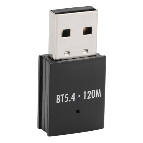 USB-Bluetooth-Adapter für PC, Bluetooth 5.4-Empfänger und -Sender, 120 M Entfernung, Unterstützt Windows 11/10/8.1, Bluetooth-Dongle für Tastatur/Maus/Kopfhörer von Bewinner