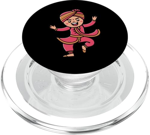 Indischer Bhangra Tanz PopSockets PopGrip für MagSafe von Bhangra Tanz Designs