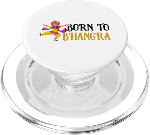 Indischer Bhangra Tanz PopSockets PopGrip für MagSafe von Bhangra Tanz Designs