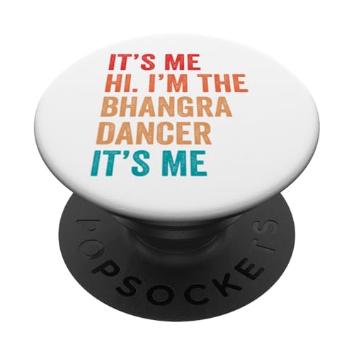 Indischer Bhangra Tanz PopSockets mit austauschbarem PopGrip von Bhangra Tanz Designs