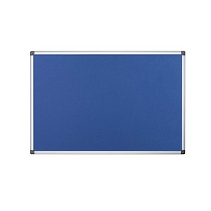 Bi-Office Pinnwand MAYA 180,0 x 120,0 cm Textil blau von Bi-Office