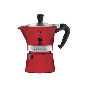 BIALETTI Moka Express 3 Espressokocher rot, 3 Tassen von Bialetti