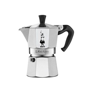 BIALETTI Moka Express 4 Espressokocher silber, 4 Tassen von Bialetti