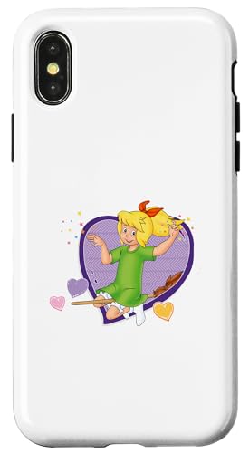 Hülle für iPhone X/XS Bibi Blocksberg - Herz Hülle für iPhone X/XS Bibi Blocksberg - Herz von Bibi Blocksberg