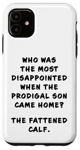 Funny Clean Bible Character Humor – Prodigal Son Disappoints Hülle für iPhone 11 Funny Clean Bible Character Humor – Prodigal Son Disappoints Hülle für iPhone 11 von Bible Character Funny Faith Humor