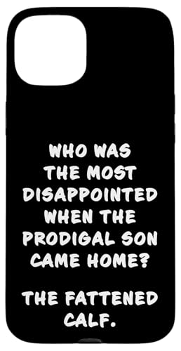 Funny Clean Bible Character Humor – Prodigal Son Disappoints Hülle für iPhone 15 Plus Funny Clean Bible Character Humor – Prodigal Son Disappoints Hülle für iPhone 15 Plus von Bible Character Funny Faith Humor