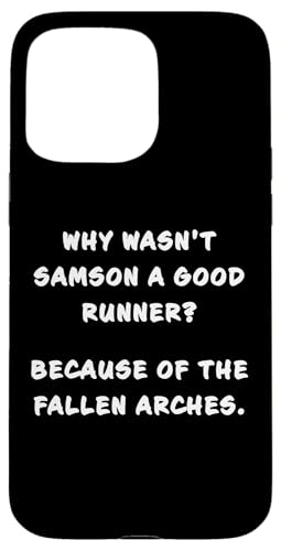 Funny Clean Bible Character Humor – Samson Arches Joke Hülle für iPhone 15 Pro Max Funny Clean Bible Character Humor – Samson Arches Joke Hülle für iPhone 15 Pro Max von Bible Character Funny Faith Humor