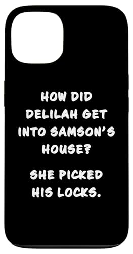 Funny Clean Bible Character Humor – Samson & Delilah Joke Hülle für iPhone 13 Funny Clean Bible Character Humor – Samson & Delilah Joke Hülle für iPhone 13 von Bible Character Funny Faith Humor