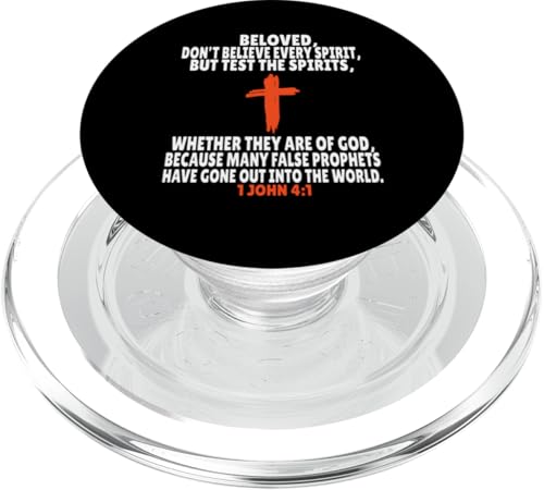 1 John 4:1 Bibelversen Schrift PopSockets PopGrip für MagSafe von + Bible Rise +