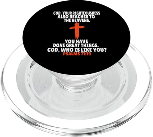 Psalms 71:19 Bibelversen Schrift PopSockets PopGrip für MagSafe von + Bible Rise +