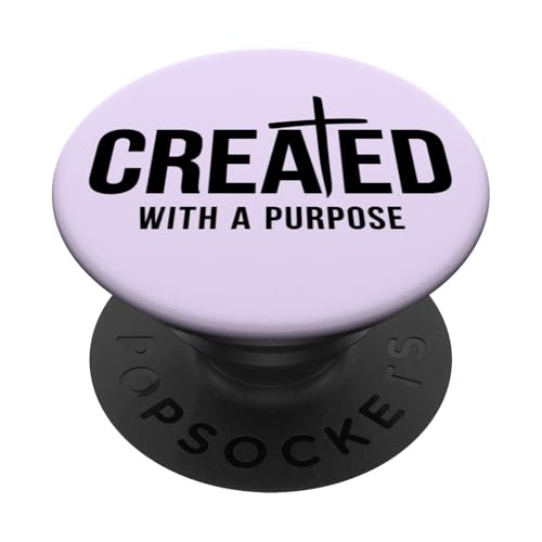 Einfacher, minimalistischer Bibelvers – christliche Frauen PopSockets Klebender PopGrip von Bible Verse Christian Shirts For Women