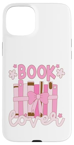 Hülle für iPhone 15 Plus Book Lover Pink Coquette Cottagecore Bibliophile T-Shirt von Bibliophile Book Lovers Book Blogger Tees