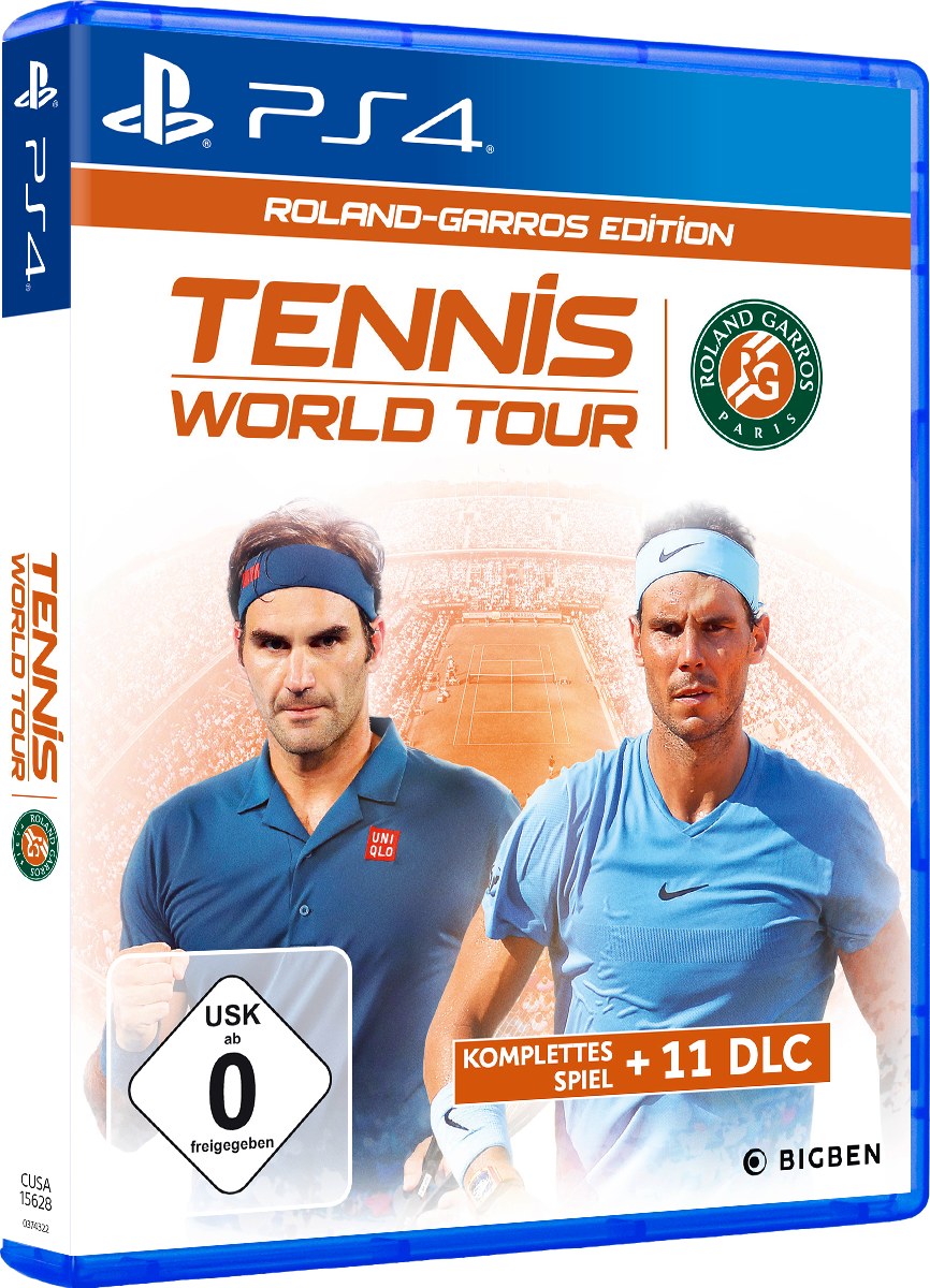 Tennis World Tour (Roland Garros Edition) (GER/Multi in Game) von Big Ben Interactive