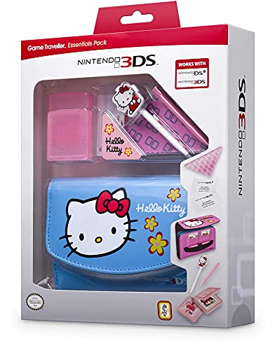 Nintendo 3DS - Zubehör-Set "Essential Hello Kitty" Blau (3DS/DSi) von Big Ben