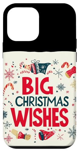 Hülle für iPhone 12 mini Senden Sie große Weihnachtswünsche für Erwachsene und Kinder auf Ihre Art von Big Christmas Wishes