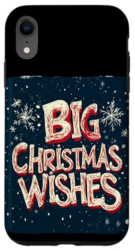 Hülle für iPhone XR Große Weihnachtswünsche für Winterwunder mit Familie & Freunden von Big Christmas Wishes