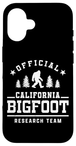 Hülle für iPhone 16 Offizielles Mitglied des California Bigfoot Research Teams von Big Squatch Designs DK