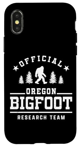 Hülle für iPhone X/XS Offizielles Mitglied des Oregon Bigfoot Research Teams von Big Squatch Designs DK