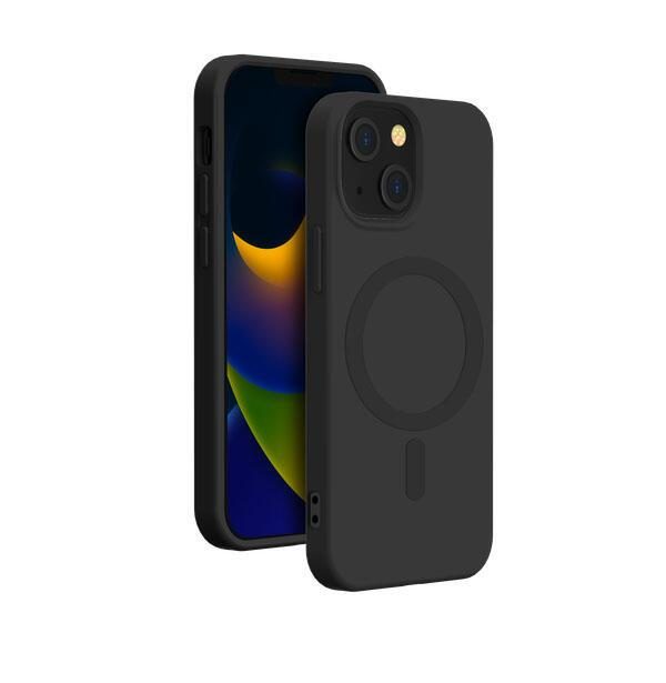 BigBen Handy-Cover MagSafe Soft Case für iPhone 15 Plus schwarz von BigBen