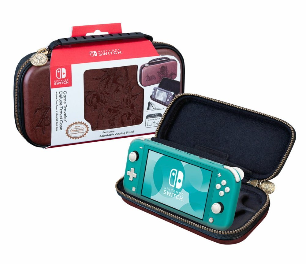 BigBen Nintendo Switch Lite Tasche NLS142BR Case Zelda braun AL110872 Zubehör Nintendo von BigBen