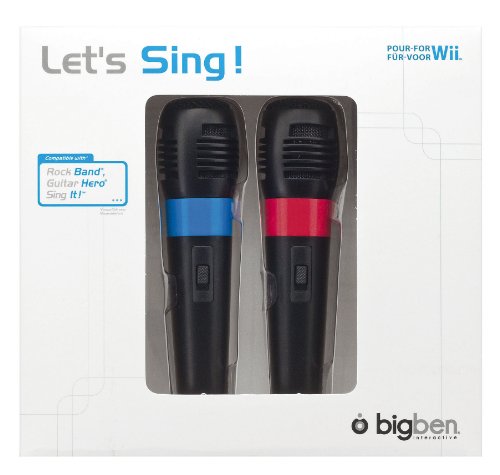 Wii - Mikrofon-Set "Let's Sing" (Wii) von Bigben Interactive