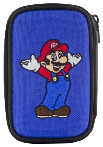 Offiziell lizenzierte Super Mario Tasche Schutz-Hülle Etui Case Bag für Nintendo New 3DS 3DS DSi DS Lite Konsole, farblich sortiert von Bigben Interactive