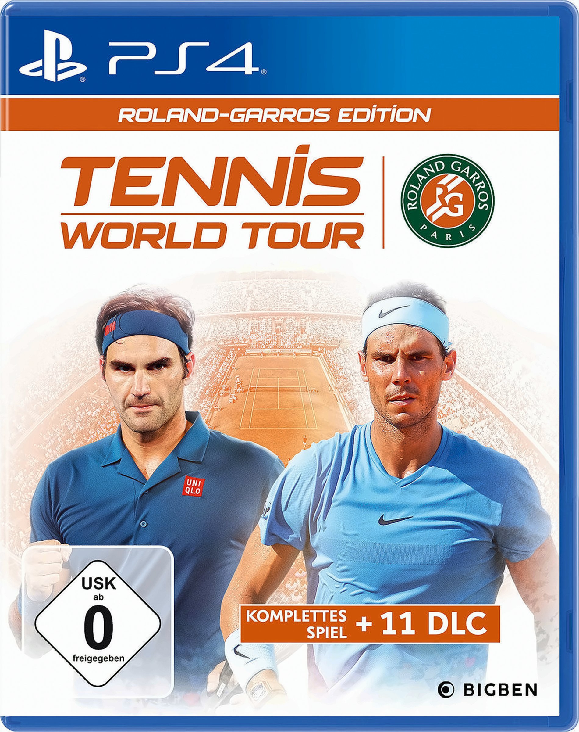 Tennis World Tour - Roland Garros Edition PS4 von Bigben Interactive