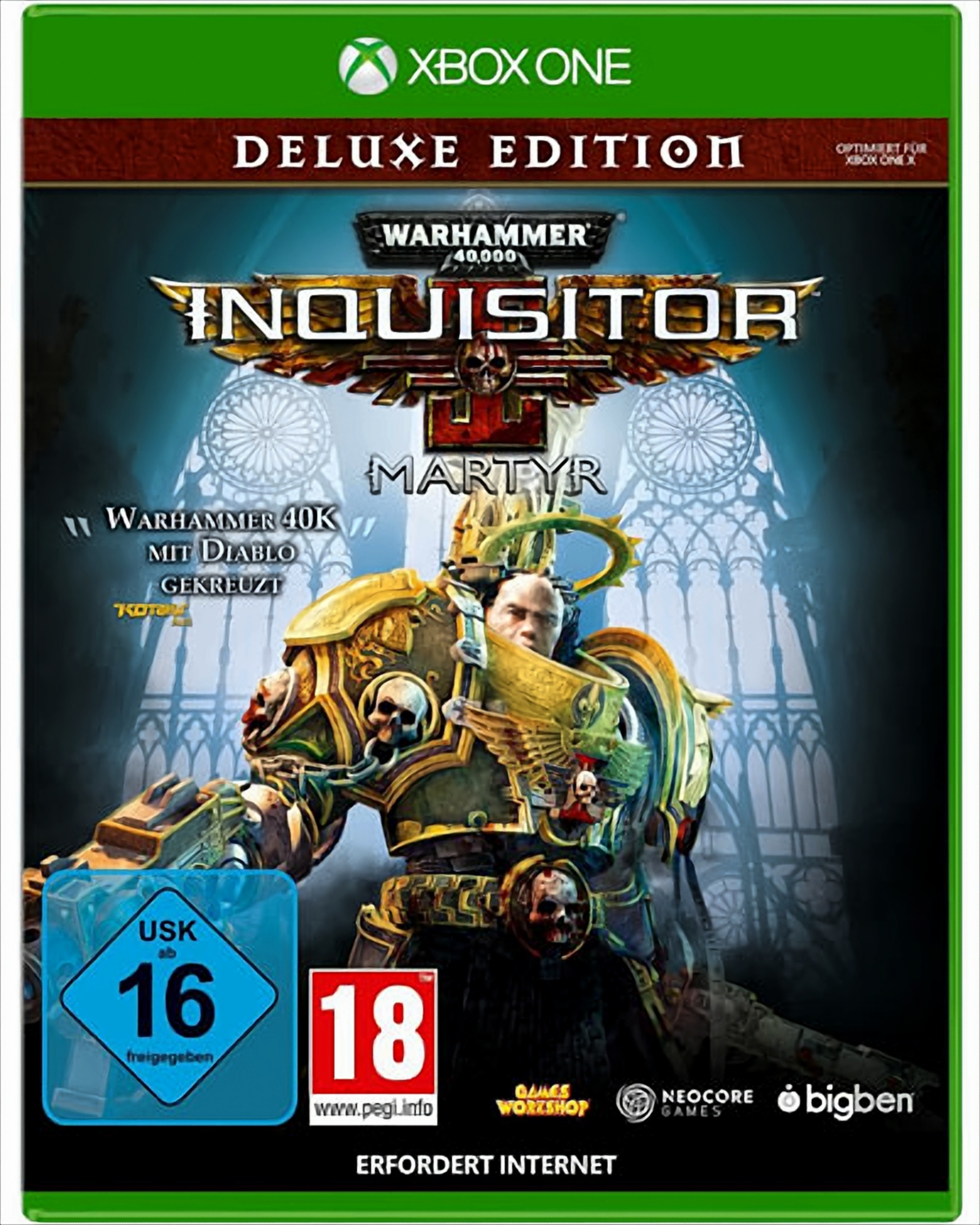 Warhammer 40.000 - Inquisitor Martyr DeLuxe Edition Xbox O von Bigben Interactive