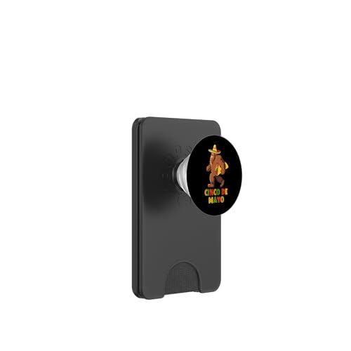 Bigfoot Taco Cinco De Mayo - Mexikanisches Sasquatch Festival PopSockets PopWallet für MagSafe von Bigfoot Taco Cinco De Mayo