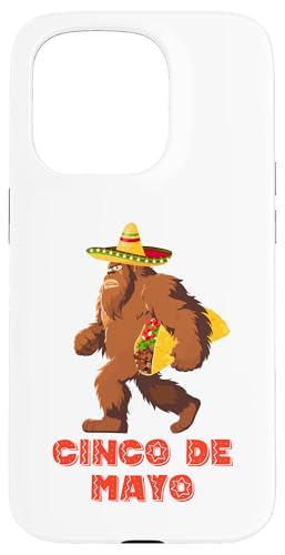 Hülle für iPhone 15 Pro Bigfoot Taco Cinco De Mayo - Mexikanisches Sasquatch Festival von Bigfoot Taco Cinco De Mayo