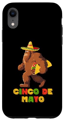 Hülle für iPhone XR Bigfoot Taco Cinco De Mayo - Mexikanisches Sasquatch Festival von Bigfoot Taco Cinco De Mayo