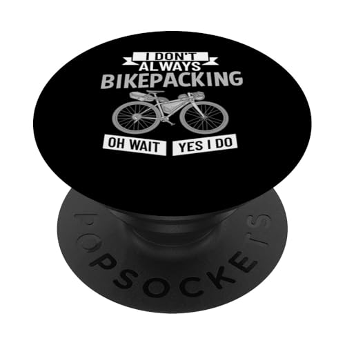 Bikepacking Bike Lustiges Reiten Bikepack Touring PopSockets Klebender PopGrip von Bikepacking Bike