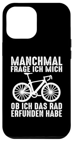 Hülle für iPhone 12 Pro Max Ob ich das Rad erfunden habe Fahrrad Biker von Biker & Radfahrer Geschenkidee