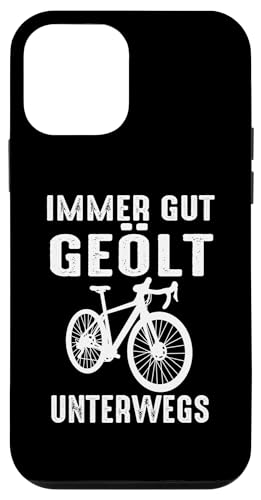 Hülle für iPhone 12 mini Immer gut geölt unterwegs Fahrrad Biker von Biker & Radfahrer Geschenkidee