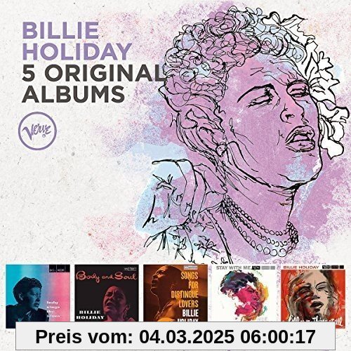 5 Original Albums von Billie Holiday