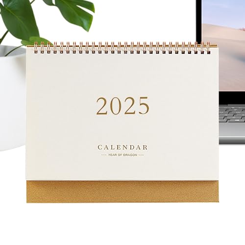 Biniveil 2024–2025 Schreibtischkalender, Kalender für Schreibtisch,Tisch-Monatskalender | Schreibtischplaner-Kalender Juli 2024 bis Dezember 2025, 18 Monate, monatlicher Tischkalender zum Organisieren von Biniveil