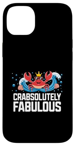 Crabsolutely Fabulous Marine Biologe Hülle für iPhone 14 Plus von Biology Student Gift For Future Marine Biologist