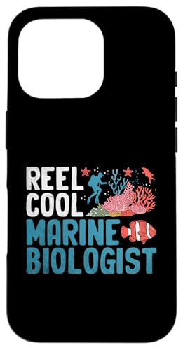 Reel Cool Marine Biologe Marine Biologe Hülle für iPhone 16 Pro von Biology Student Gift For Future Marine Biologist