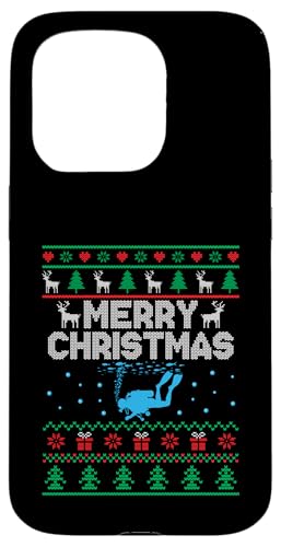 Xmas Merry Christmas Marine Biologe Hülle für iPhone 15 Pro von Biology Student Gift For Future Marine Biologist