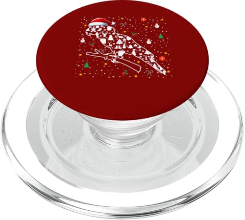 Weihnachtssymbole Weihnachtsmann Papagei niedliche Form passende Kinder PopSockets PopGrip für MagSafe von Bird Christmas Costume