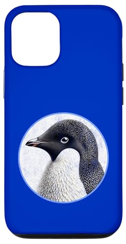 Hülle für iPhone 14 Buntes Retro-Adelie-Pinguin-Vogel-Design von Bird Fan