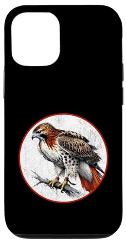 Hülle für iPhone 15 Pro Buntes Retro-Rotschwanz-Vogel-Design von Bird Fan