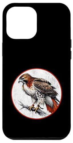 Hülle für iPhone 15 Pro Max Buntes Retro-Rotschwanz-Vogel-Design von Bird Fan